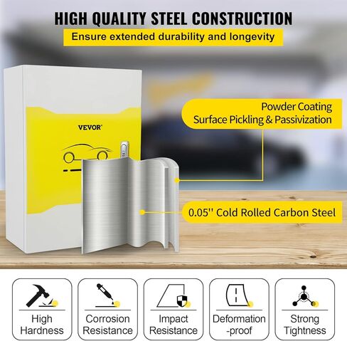 صندوق محطة شاحن VEVOR Tesla، مقاس 28 بوصة × 20 بوصة × 10 بوصة، منظم كابل صندوق شحن صندوق كابل خارجي، IP32 مقاوم للماء والغبار صندوق تغليف كهربائي فولاذي بارد، لموصل جدار تسلا in Kuwait