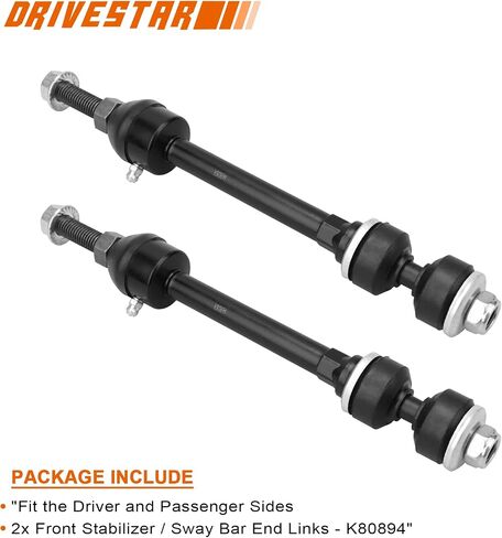 Drivestar 2pc Set Front Stabilizer Bar Links FITS for Dodge Ram 1500 4WD 2006-2010 RAM 1500 2011-2017 4WD, K80894 in Saudi Arabia