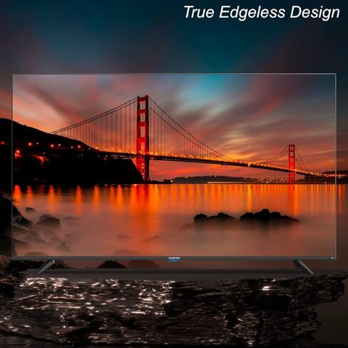 تلفزيون Sceptre الذكي مقاس 55 بوصة بدقة 4K UHD من Google مع جهاز تحكم عن بعد صوتي HDR ومساعد Google المدمج في Chromecast، سلسلة A باللون الأسود 2023 in Kuwait