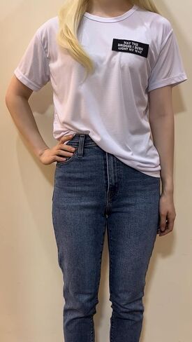 ربما الجسور التي أحرقها تضيء طريقي، مطرزة بالحديد على رقعة in Kuwait