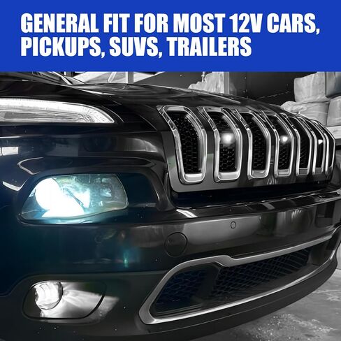 UGSHY 3 PCS Car LED Eagle Eye Light, 12V 6500K 0.7In Waterproof Vehicle Front Grille Marker Lights, Universal Durable Motorcycle Daytime Running Spotlight for Truck RV Pickup Car (White Light) in Saudi Arabia