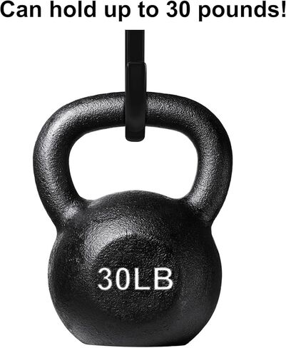 FLOWRALiKI Over The Door Hook, 6 Pack Door Hooks for Hanging Clothes, Towels, Coats, and More in Kuwait