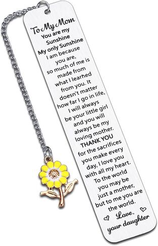 Best Mothers Day Gifts for Mom Dog Mom Women Gifts for Elderly Mom New Mom from Daughter Christmas Gifts Bookmark for Women Mom Mummy Step Mom from Daughter Son Valentines Birthday Gifts for Mom Mummy in Saudi Arabia