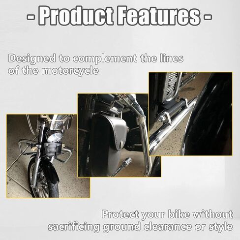 ECOTRIC Engine Crash Bar Compatible with 1986-2003 Harley Sportster 883 XLH883; 1996-2003 1200 Custom XL1200C Sport XL1200S; 1984-1985 Roadster XLS XR 1000 XR 1000; 2002-2003 883R XL883R in Saudi Arabia