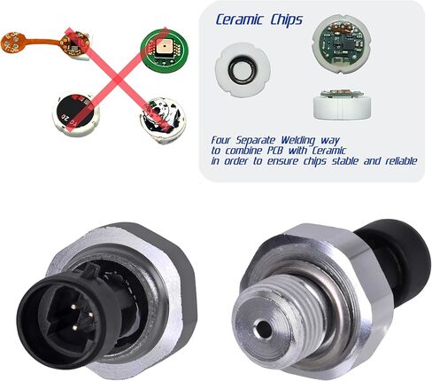 Oil Pressure Sensor Oil Pressure Switch with Filter 12677836 Compatible with Chevy Corvette,Express,Silverado,Suburban,SSR,Trailblazer &GMC Sierra,Savana & Cadillac Escalade & Pontiac & Isuzu in Kuwait