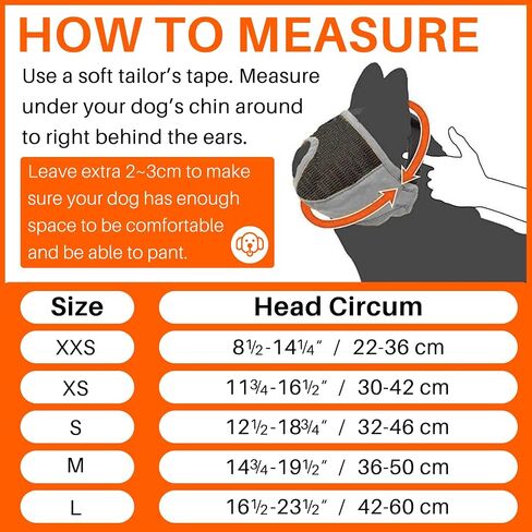 Beelike Short Snout Dog Muzzle, Bulldog Muzzle Breathable Adjustable Mesh Mask for Flat Faced Dog Anti Bitting Chewing Barking (XS) in Saudi Arabia