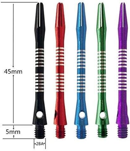 أعمدة ToBeIT Dart أعمدة رمي السهام من الألومنيوم وحلقات على شكل حرف O in Kuwait