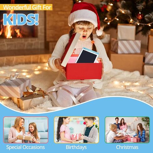 10 Inch LCD Writing Tablet | Electronic Drawing Pad with Colorful Lines | Travel Drawing Board for Kids | Gift for 3-12 Year Old Boys and Girls (10 Inch, Pink) in Saudi Arabia