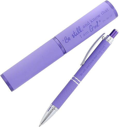 Christian Art Gifts The Lord Bless You Pink Stylish Classic Pen in Matching Gift Case - Numbers 6:24 Bible Verse Refillable Retractable Medium Ballpoint Pen for Journal Planner Writing Note in Saudi Arabia