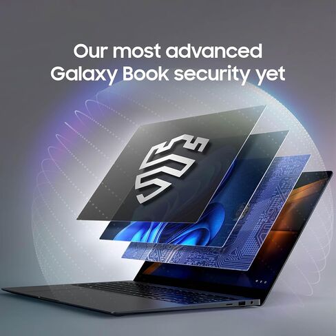 SAMSUNG 14" Galaxy Book4 Pro Laptop PC Computer, Intel Core 7 Ultra Processor 512GB, 3K AMOLED (2880 x 1800) Touchscreen, Advanced Security, 2024 Model, NP940XGK-KG1US, Moonstone Gray in Saudi Arabia