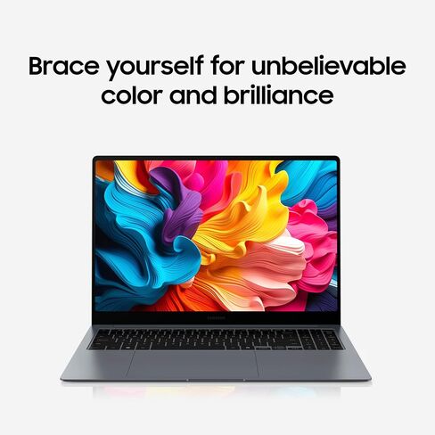 SAMSUNG 14" Galaxy Book4 Pro Laptop PC Computer, Intel Core 7 Ultra Processor 512GB, 3K AMOLED (2880 x 1800) Touchscreen, Advanced Security, 2024 Model, NP940XGK-KG1US, Moonstone Gray in Kuwait