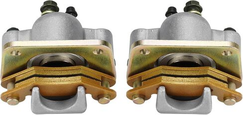 Rear Brake Calipers & Pads Fit for Polaris Ranger Crew 570/570-4 Full-Size 2014-2021, Ranger 900 XP 2013-2018, Ranger 800/800 XP 2010-2014 for 1911373 1911374 1912136 ATV Brakes - 2 Pcs in Saudi Arabia