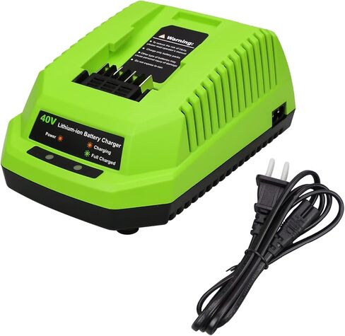 بديل Dosctt لشاحن Greenworks 29482 المتوافق مع موديلات البطاريات G-MAX 40V 29462 و29472 in Kuwait