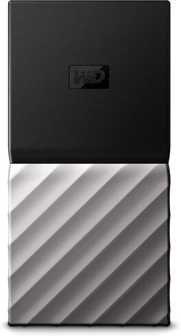 WD 256GB My Passport SSD External Portable Drive, USB 3.1, Up to 540 MB/s - WDBKVX2560PSL-WESN in Saudi Arabia