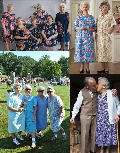 Ekouaer Womens Nightgown Short Sleeve House Dress with Pockets-Floral Print Mumu Dress Blue Floral L in Kuwait