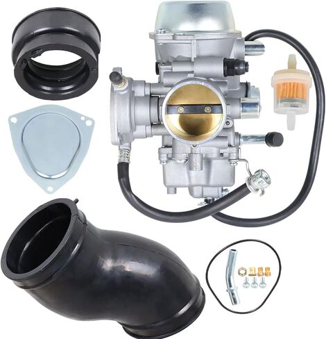WFLNHB Carburetor Replacement for Yamaha 600 YFM600 1998 1999 2000 2001 with 2 Intake Boot in Saudi Arabia