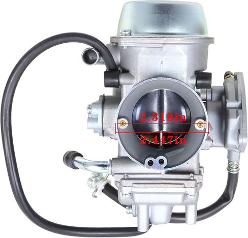 WFLNHB Carburetor Replacement for Yamaha 600 YFM600 1998 1999 2000 2001 with 2 Intake Boot in Saudi Arabia