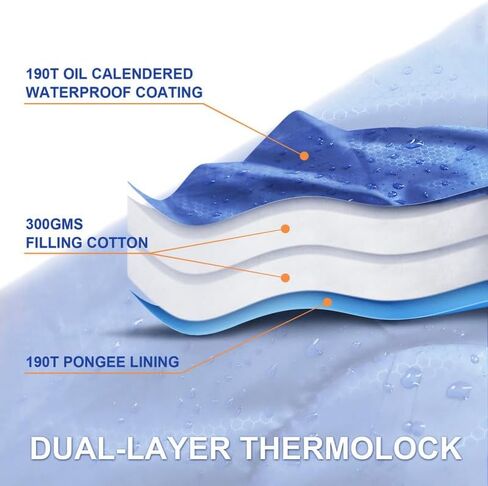 LANMOUNTAIN Sleeping Bag for Adults,Waterproof,Backpacking Lightweight-3 Season Warm & Cool Weather 10℉-45℉,Girls Boys for Outdoor Hiking Travel Gear Must Kids Sleep Accessories in Kuwait