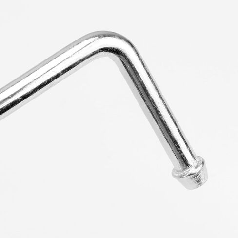 FMTYAOIU 4 حزمة قضبان شماعات العادم العالمية، 9.4 بوصة طويلة 90 درجة عازمة شماعات العادم الصلب، استخدام عالمي لحام على شماعات العادم لرياضات السيارات in Kuwait