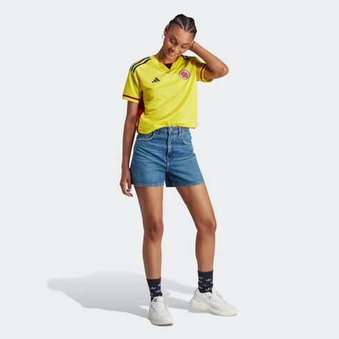 adidas Colombia 22 Home Jersey Women's, Yellow, Size M in Saudi Arabia