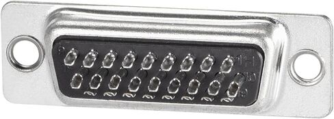 uxcell D-sub Connector Male Plug 26-pin 3-Row Port Terminal Breakout Solder Type for Mechanical Equipment CNC Computers Black Pack of 4 in Kuwait