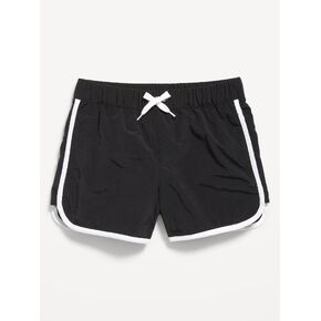 Old Navy Dolphin-Hem Swim Shorts for Girls - Black Jack in Saudi Arabia