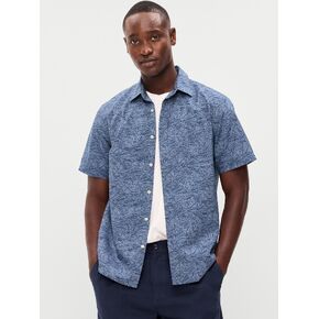 Old Navy Classic Fit Everyday Shirt - Blue Wave in Saudi Arabia