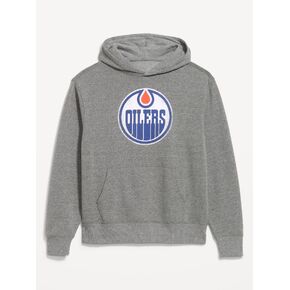 Old Navy NHL Pullover Hoodie for Adults - OILERS GREY in Saudi Arabia