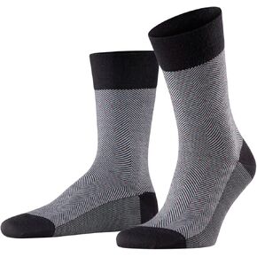 FALKE Men's Sensitive Herringbone Socks, Wide Top, Skin-Friendly, Great for Diabetics, Breathable Warm, Merino Wool in Saudi Arabia