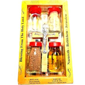 Israel Christian Holy Water Soil Oil Incense Gift from Jerusalem in Saudi Arabia
