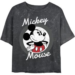 تي شيرت نسائي Disney Characters Mickey Mouse 28 نسائي قصير الأكمام ذو غسول معدني in Saudi Arabia