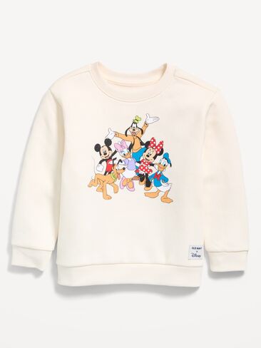 Old Navy Disney© Unisex Logo Graphic Sweatshirt for Toddler - Creme De La Creme in Saudi Arabia