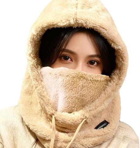 Winter Balaclava Ski Mask,Warm Fleece Ski Mask for Men and Women Neck Scarf hat with face Cover. in Saudi Arabia