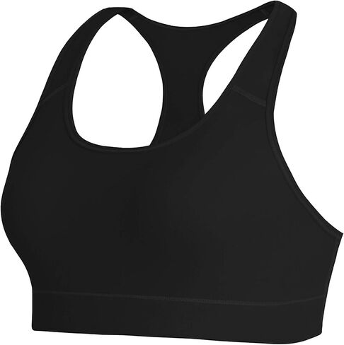 BUBBLELIME حمالات صدر رياضية للسيدات بظهر Racerback عالية التأثير/دعم متوسط ​​ملابس رياضية للياقة البدنية وتمارين اليوجا in Kuwait