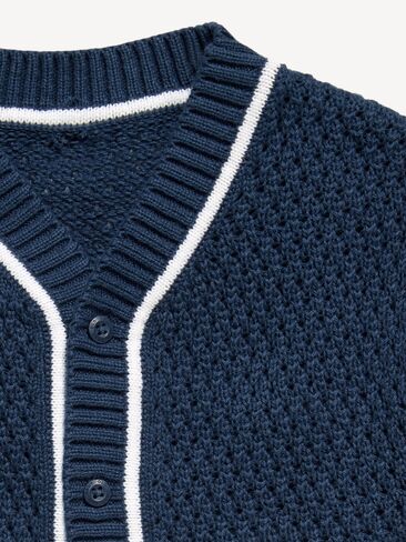 سترة جيرسي بيسبول كبيرة الحجم من Old Navy للأولاد الصغار - ليلة غامضة in Kuwait