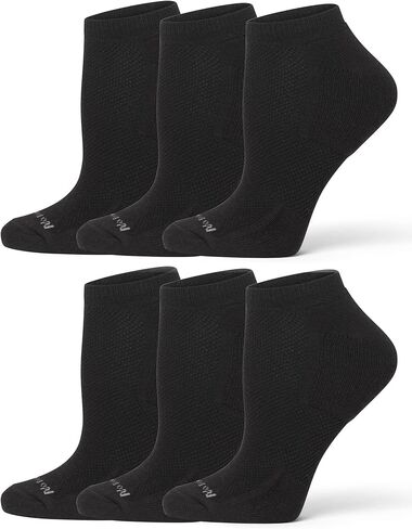 No Nonsense womens Uncushioned No Show Sock 6 Pair Pack in Saudi Arabia