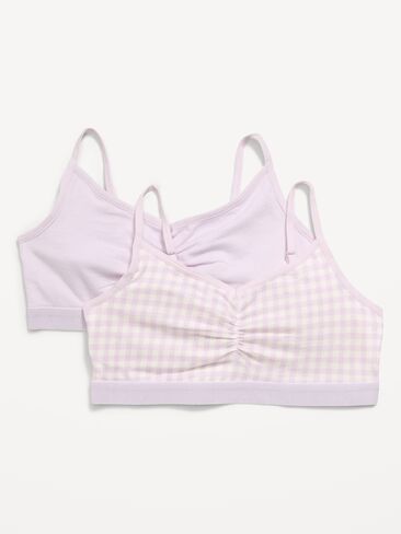Old Navy Cami Bra 2-Pack for Girls - Gingham in Saudi Arabia