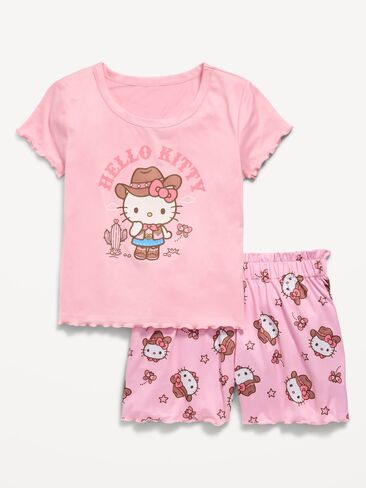 Old Navy Hello Kitty® Graphic Pajama Set for Girls - HELLO KITTY in Saudi Arabia