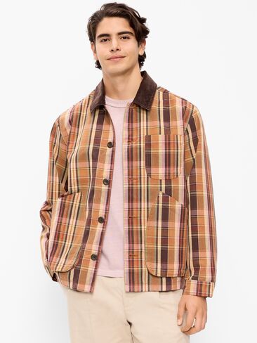Old Navy Loose Canvas Workwear Jacket - Folk Craft in Saudi Arabia