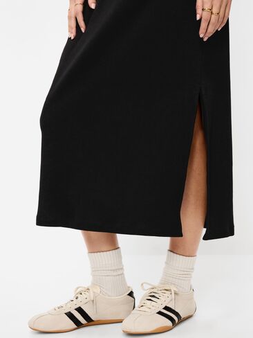 Old Navy Short-Sleeve Polo Midi Dress - Black Jack in Saudi Arabia
