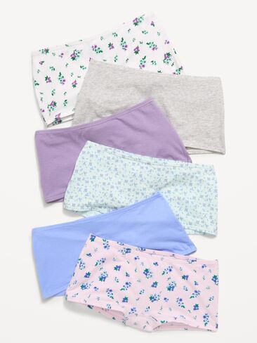 ملابس داخلية للأولاد من Old Navy مجموعة من 6 قطع للفتيات - زهور Ditsy in Saudi Arabia