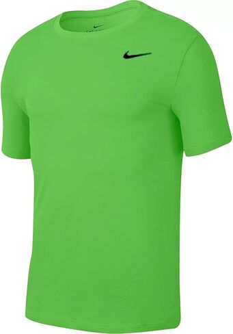 Nike Men's Dry Tee (US, Alpha, XX-Large, Regular, Regular, Mean Green/Black) in Saudi Arabia
