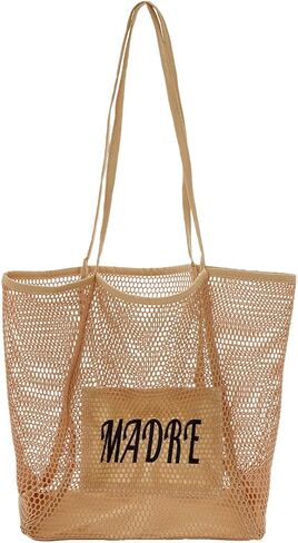 Ulico Personalized Straw Beach Bags for Women, Large Tote Bag with Embroidered Name， Lightweight Foldable Shoulder Bag in Saudi Arabia