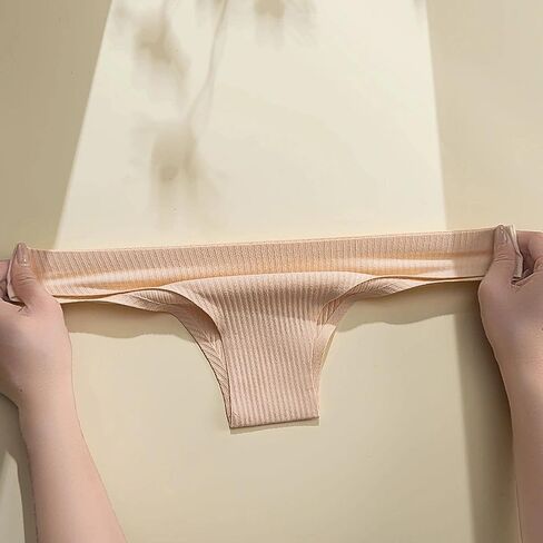 Women Underwear Seamless Thong Bikini Style Smooth Fit Stretch Outline Invisible Silhouette in Saudi Arabia