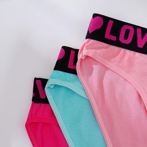6-Pack Women's Cotton Briefs, Everyday Essential Soft & Breathable Underwear for Ladies, Multi-Color in Saudi Arabia