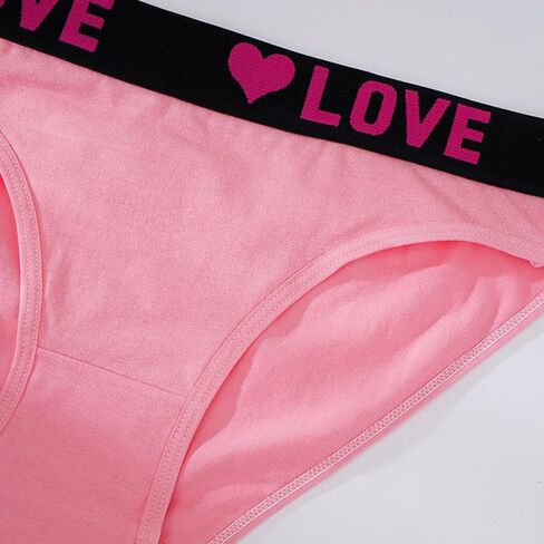 6-Pack Women's Cotton Briefs, Everyday Essential Soft & Breathable Underwear for Ladies, Multi-Color in Saudi Arabia