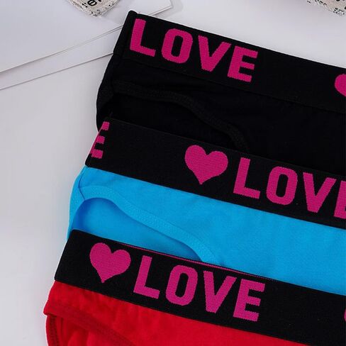 6-Pack Women's Cotton Briefs, Everyday Essential Soft & Breathable Underwear for Ladies, Multi-Color in Saudi Arabia