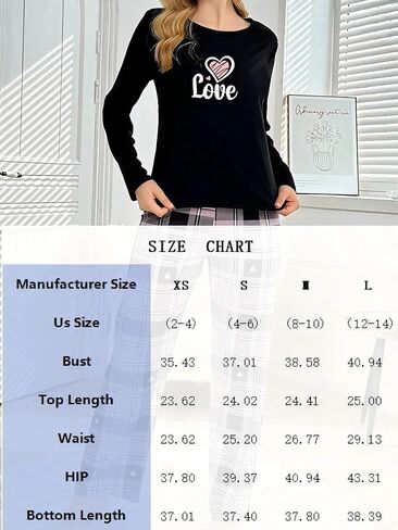Women 2PCS Lounge Set Long Sleeve Top and Relaxed Full Length Pants Casual Indoor Outfit Soft Feel Home Wear in Saudi Arabia