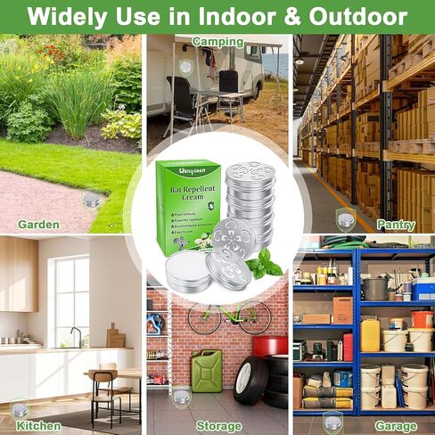 6 عبوات طارد الفئران لمحركات السيارات، زيت النعناع لطرد الفئران والجرذان، يبقي القوارض خارج السيارة طارد الفئران للفئران المنزلية في الهواء الطلق in Kuwait