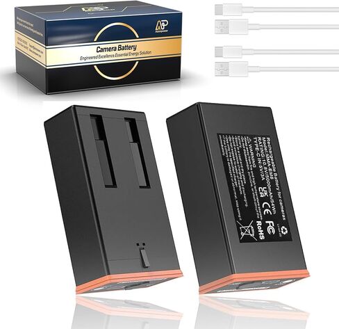 Power Mag 5Ah Rechargeable Lithium Battery2 Pack, Compatible with Moultrie Edge Battery Pack Series Cameras (Edge, Edge2, Edge2 Pro), Long-Lasting Trail Camera Power Solution in Saudi Arabia